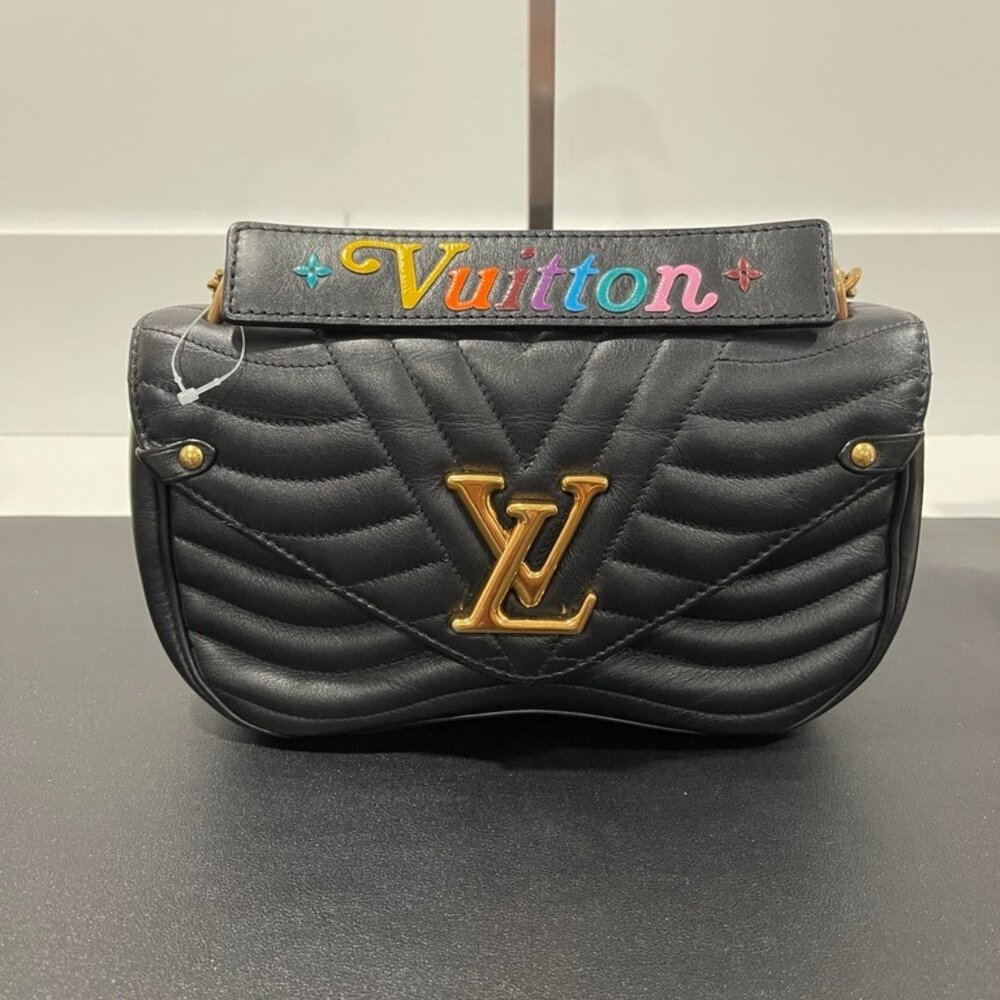 Louis Vuitton New Wave MM Chain Shoulder Crossbody Bag (JB1079)